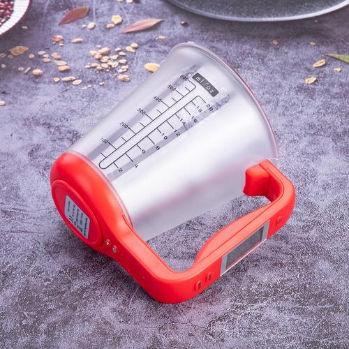 Balance de Cuisine - ElectronicCups™ - Rouge - Connection Cuisine