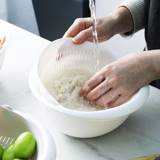passoire-inclinable-innovante-rince-riz