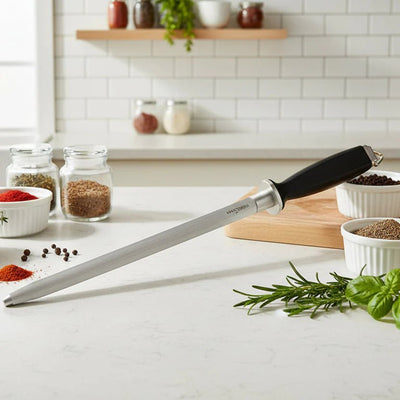 Fusil à aiguiser avec micro-diamants