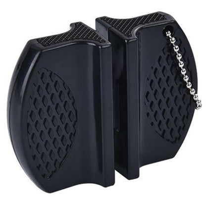 Aiguiseur couteau de poche noir