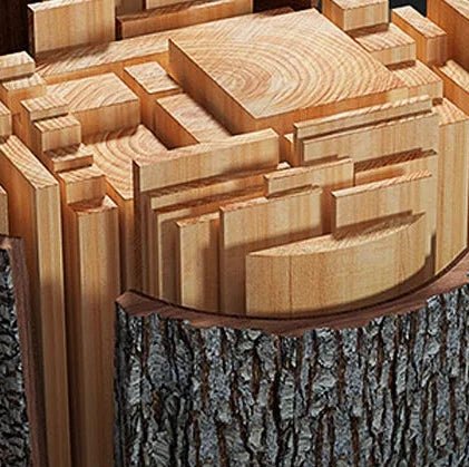 Bois de bout expliqué pour planche à découper en bois ''de bout''