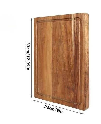 Planche à découper en bois format moyen