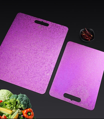 Planche a decouper titane en deux formats