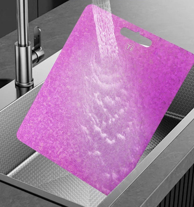 Planche a decouper en titane facilement lavée