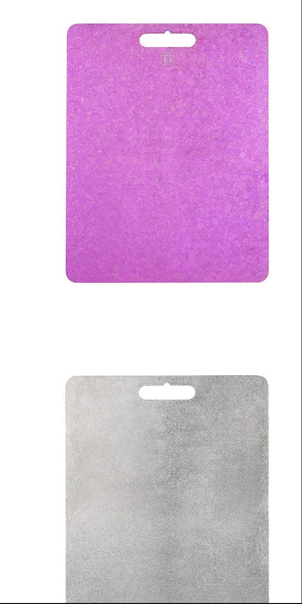 Planche a decouper en titane deux couleurs