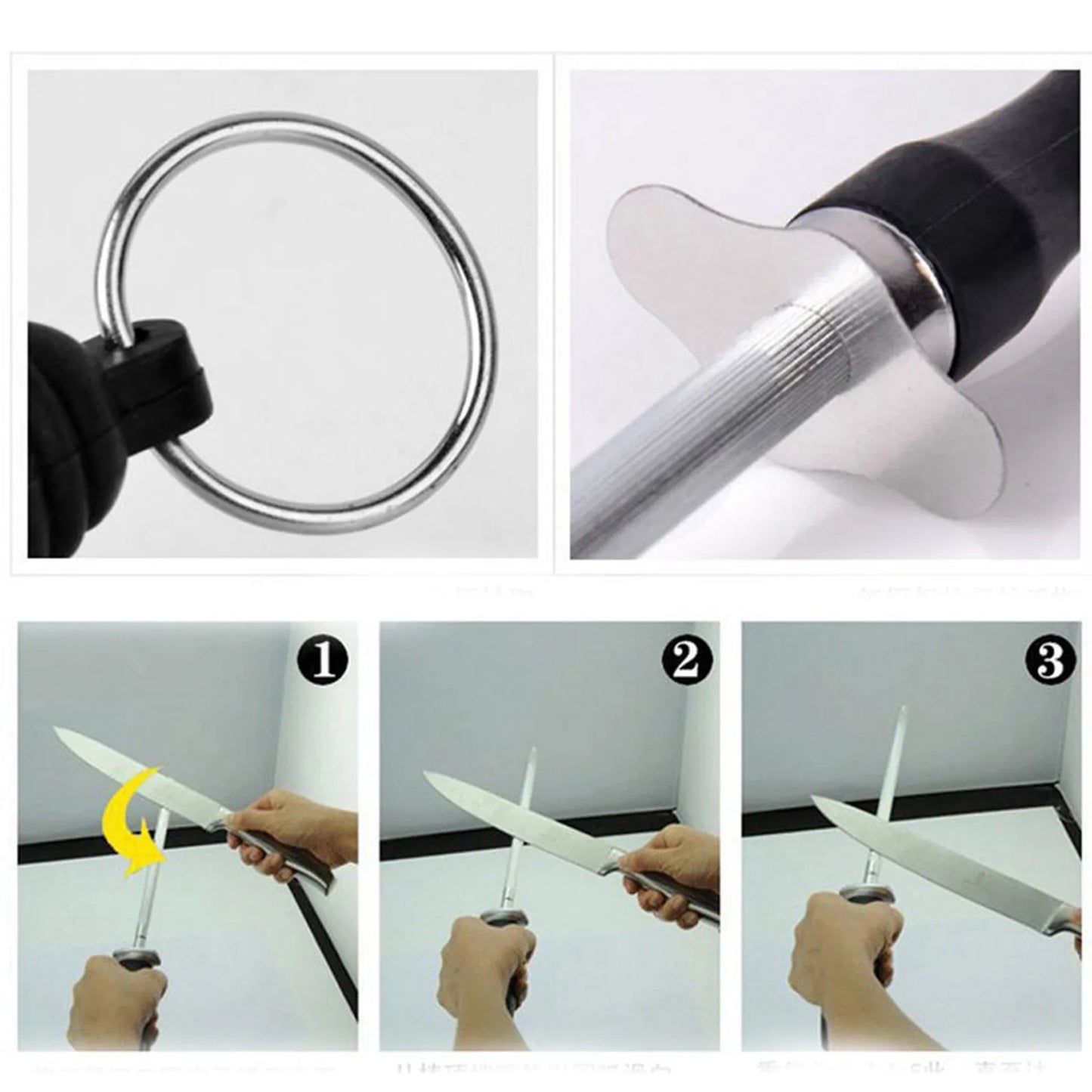 Détail du Fusil à aiguiser 
