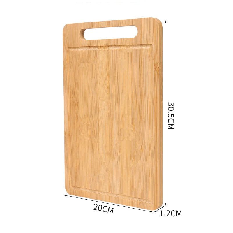 dimension planche en bois à découper en bambou