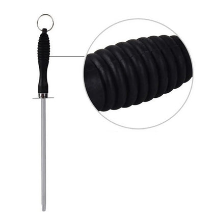 Mnache avec rainures ergonomiques de fusil à aiguiser