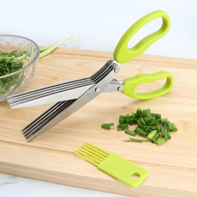 Ciseaux de Cuisine - MultiLayersScissor™ - Vert Clair - Connection Cuisine