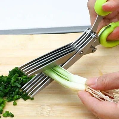 Ciseaux de Cuisine - MultiLayersScissor™ - Vert Clair - Connection Cuisine