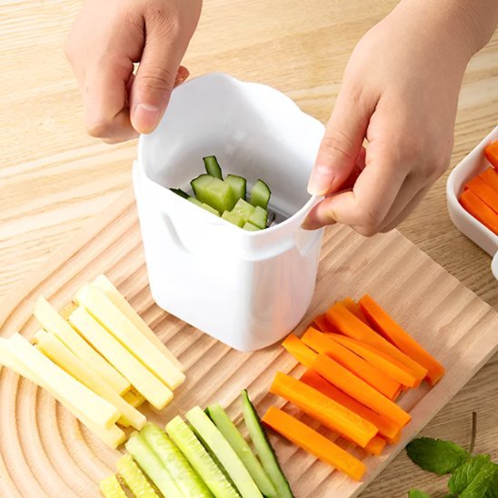 Coupe legume compact et sécuritaire