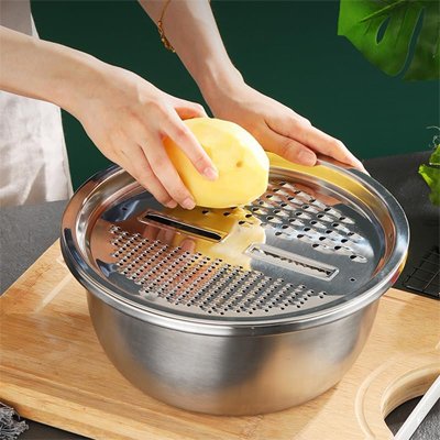 Coupe legumes 3 en 1 Râpe, Tranche, Julienne