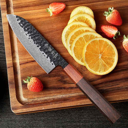 COUTEAU SANTOKU | FORGEDAMAS™