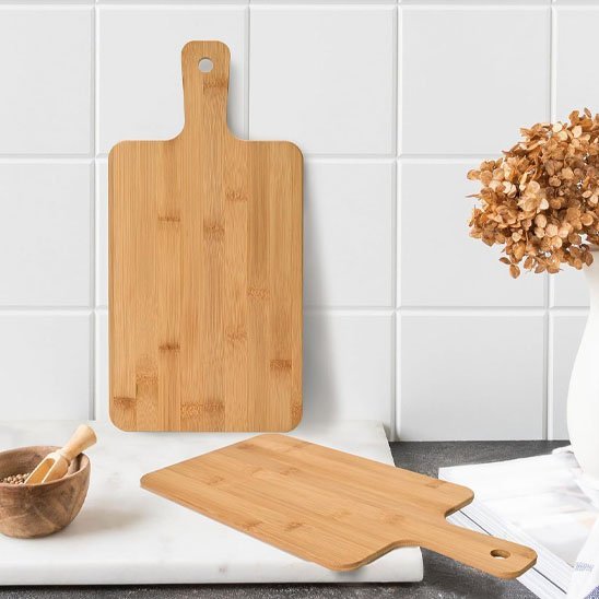 deux formats de planche en bois a decouper 