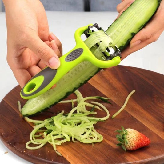 éplucheur à légumes avec 3 styles de coupe