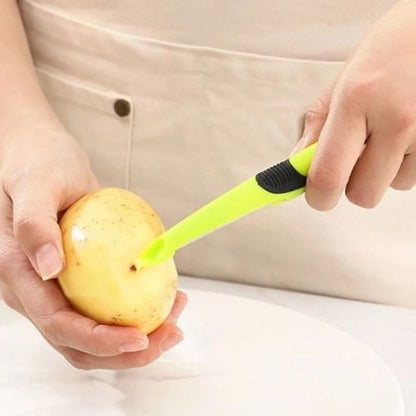 Eplucheur legume retire oeil de pomme de terre avec embout spécial