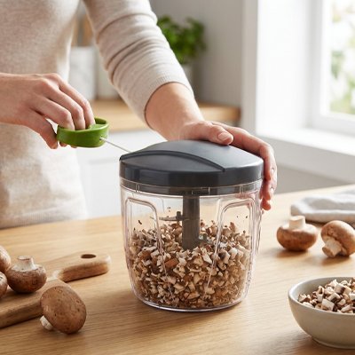 Hachoir manuel pour concasser ou moudre noix