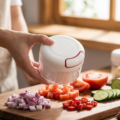 hachoir mini polyvalent pour tout type de légumes