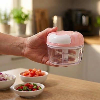 Mini hachoir pratique et compact
