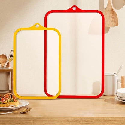 Deux formats de notre planche a decouper en verre trempé