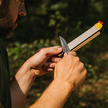 Pierre a aiguiser portative