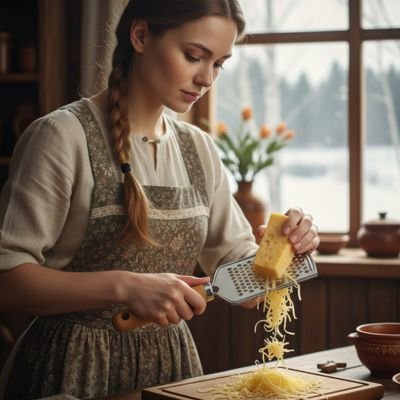 Râpe à fromage ferme et mi-ferme