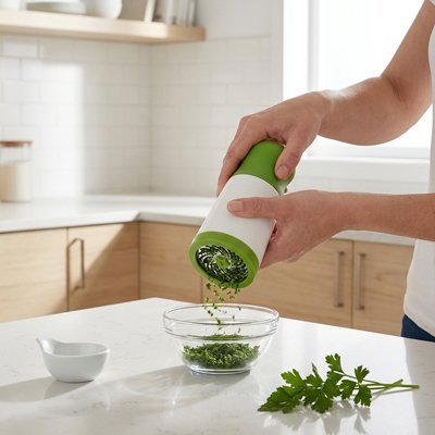 Râpe à légumes manuelle pour hacher persil